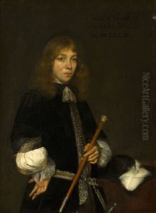Portret van Cornelis de Graeff (1650-1678) by Gerard Ter Borch