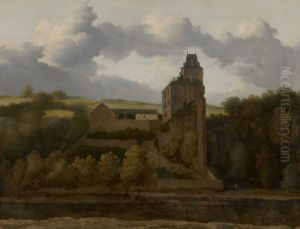 View of Montjardin Castle by Allaert van Everdingen