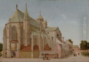 The Mariaplaats with the Mariakerk in Utrecht