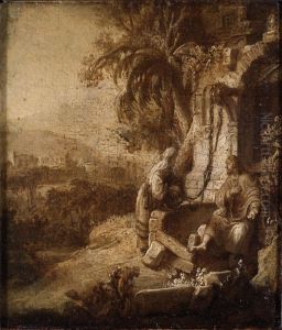 Christ and the Woman of Samaria at the Well Christ and the Woman of Samaria at the Well