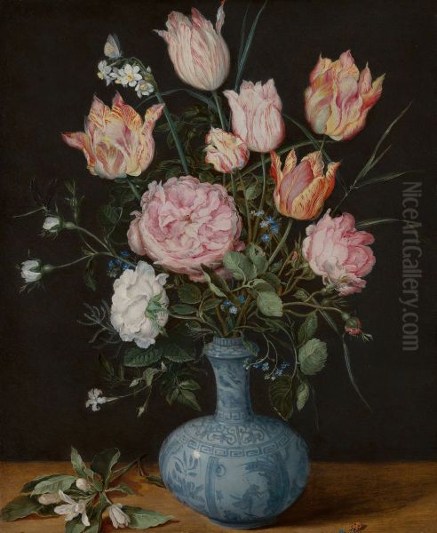 Flowers in a Wan-Li Vase - view 1