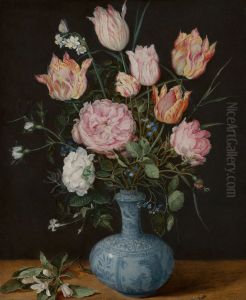 Flowers in a Wan-Li Vase