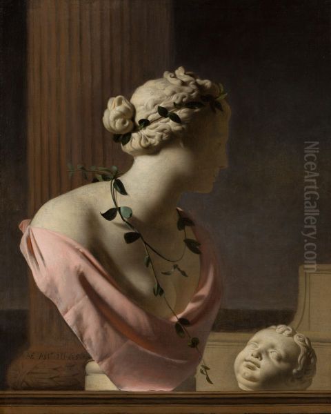 Trompe l'Oeil with a Bust of Venus - view 1