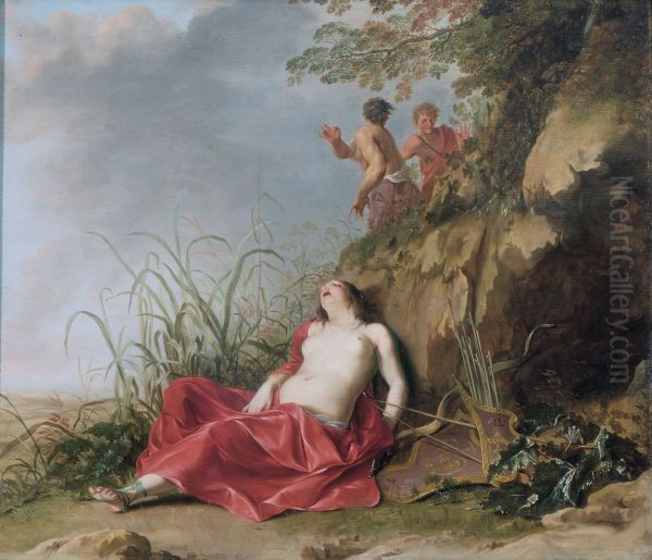 Sleeping nymph - view 1