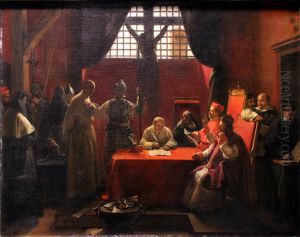 Interrogatoire de Savonarole by Francois Marius Granet
