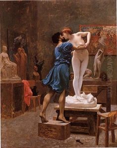 Pygmalion and Galatea by Jean-Leon Gerome