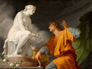 L'Origine de la sculpture by Jean-Baptiste Regnault