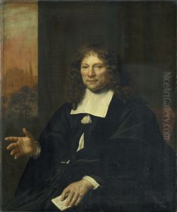 Portrait of Daniel Niellius (1610-1689) by Adriaen Backer