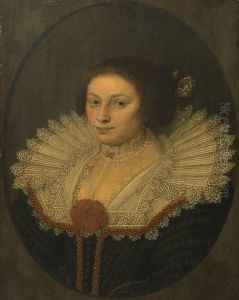 Portrait of Aertje Witsen  (1599-1652) by David Bailly