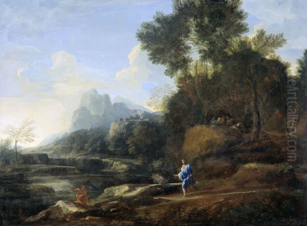 Italiaans landschap - view 1