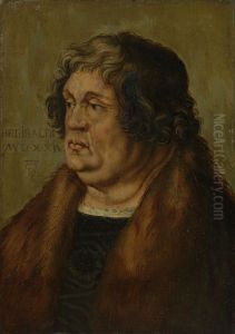 Portrait of Willibald Pirckheimer (1470-1530) by Albrecht Durer