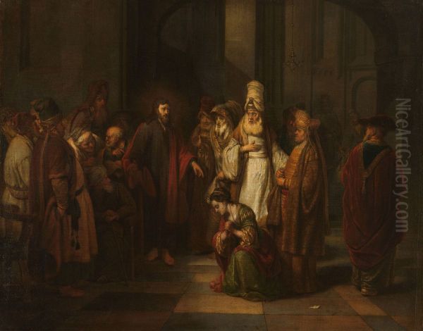 Christus en de overspelige vrouw - view 1