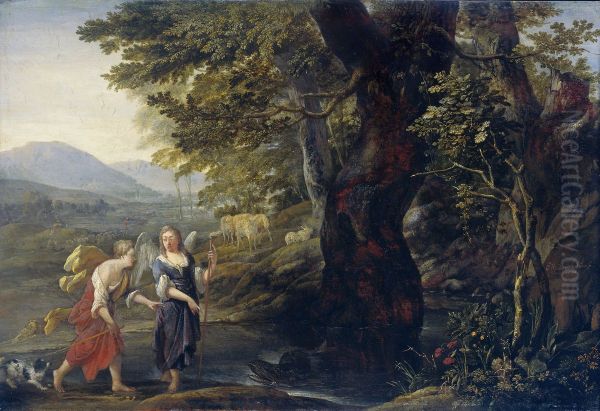 Tobias and the angel - view 1