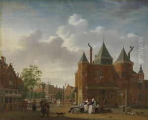 De Sint-Antoniuswaag in Amsterdam by Isaac Ouwater