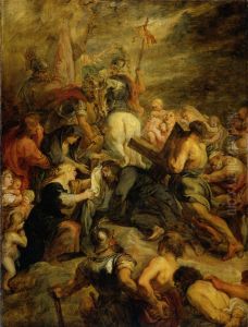 Christ Carrying the Cross by (studio of) Rubens, Peter Paul