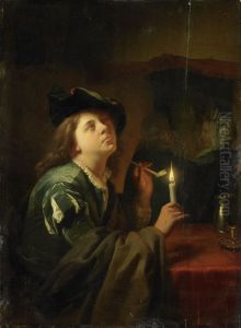 'Verschil van smaak' by Godfried Schalcken