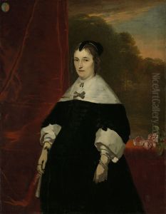 Machteld Bas (gest 1681). Echtgenote van Abraham de Visscher
