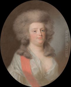 Augusta Maria Carolina van Nassau-Weilburg (1764-1802). Nicht van Willem V, prins van Oranje-Nassau, dochter van zijn zuster Carolina