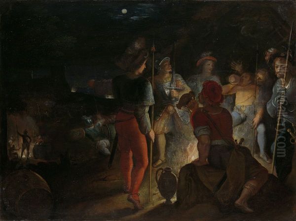 The Batavians Besiege the Roman Army Regiments at Vetera - view 1
