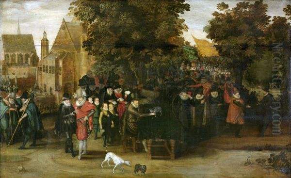 Satirical Show on Dutch Politics around 1619 - view 1