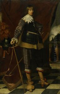 Portrait ofPortrait of Hendrik Casimir I (1612-40), Count of Nassau-Dietz by Wybrand de Geest