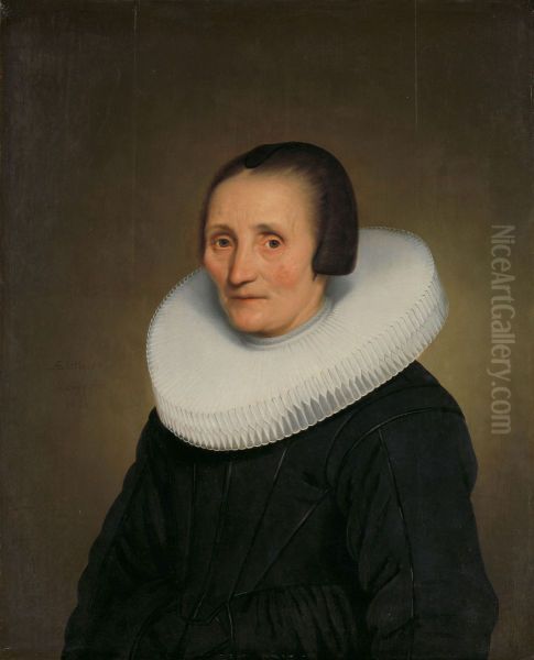 Portrait ofMargaretha de Geer(1585-1672) - view 1