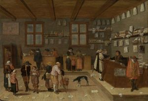 Het kantoor van de advocaat by Pieter de Bloot