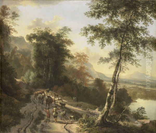 Landschap met veedrijvers - view 1