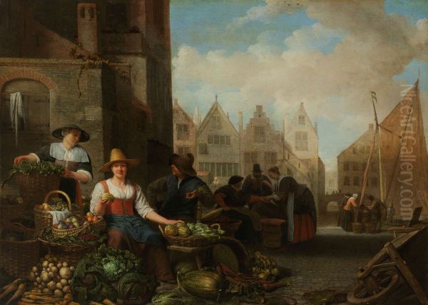 De groentemarkt - view 1