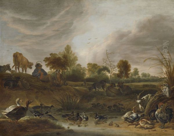 Landschap met dieren - view 1