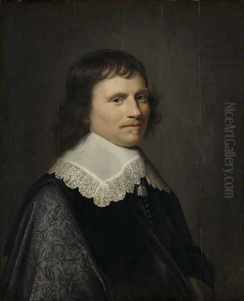Portret van een man, vermoedelijk Salomon van Schoonhoven, ruwaard van Putten - view 1