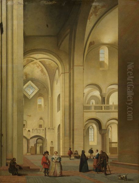 The Transept of the Mariakerk in Utrecht, seen from the Northeast - view 1