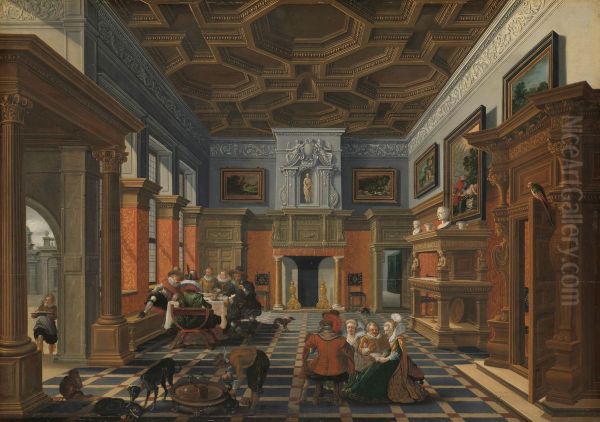 Interior with a Company - view 1