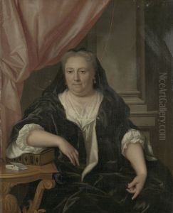 Maria van Citters (1684-1752). Echtgenote van Caspar Adriaen Parduyn by Philip van Dijk