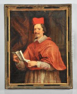 "ritratto Del Cardinale Flavio Chigi Poi Papa Alessandro Vii"