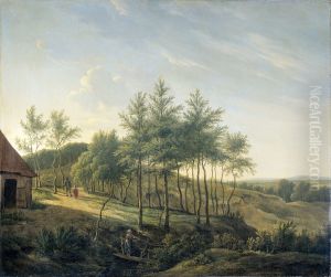 Heuvelachtig landschap by Gerrit Jan Michaelis