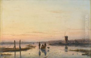 IJsgezicht met molen