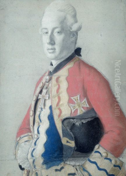 Portret van aartshertog Maximiliaan Franz van Oostenrijk (1756-1801), later aartsbisschop en keurvorst van Keulen en prins bisschop van Munster - view 1