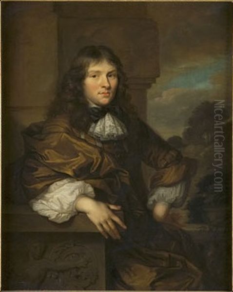 Portrait of Pieter Rendorp (1648-99), brewer of Amsterdam and owner of merchant ships trading with Norway and the Baltic Sea - view 1