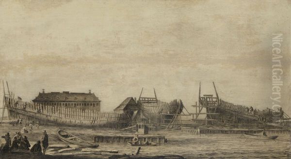 De scheepstimmerwerf der Admiraliteit - view 1
