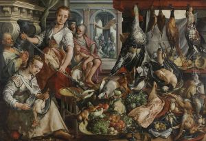 De welvoorziene keuken by Joachim Beuckelaer