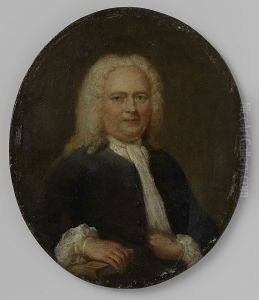 Portret van een man, misschien een lid van de familie Klinkhamer by Jan Maurits Quinkhard