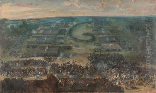 The Battle of Fleurus, 1622 - view 1