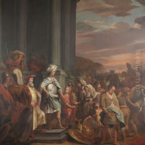 King Cyrus Handing over the Treasure Looted from the Temple of Jerusalem by Ferdinand Bol