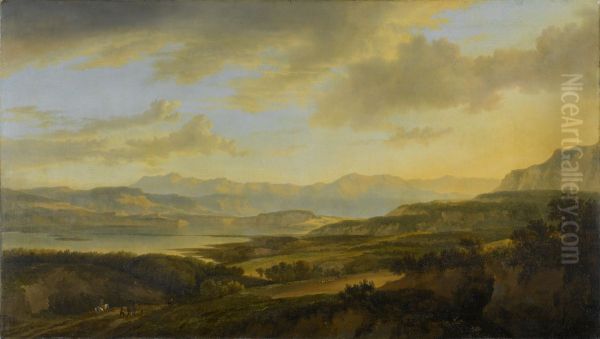 Het meer van Zurich - view 1