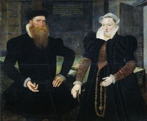 Portrait of Gillis Hooftman, Shipowner, and his Wife Margaretha van Nispen (Gilles van Eichelenberg, called Hoffman) Portrait of Gillis Hooftman, Shipowner, and his Wife Margaretha van Nispen (Gilles van Eichelenberg, called Hoffman)