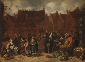 Vegetable Market by Sybrand Van Beest