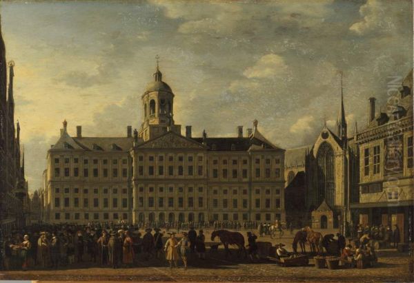 The Town Hall on the Dam, Amsterdam - view 1
