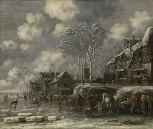 Wintergezicht by Thomas Heeremans