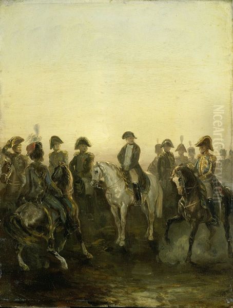 Napoleon and His Staff - view 1